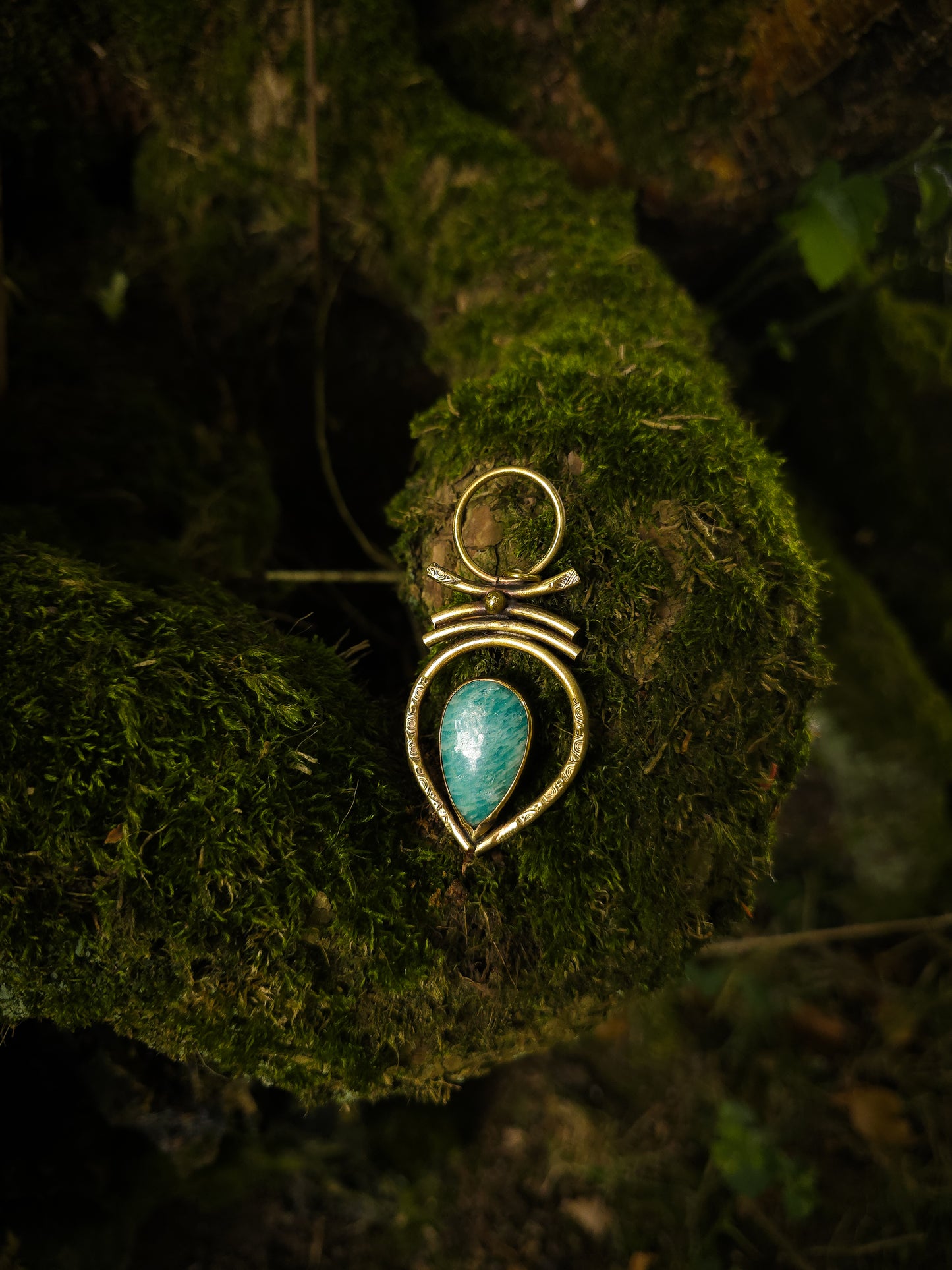 Pendentif GODDESS Amazonite