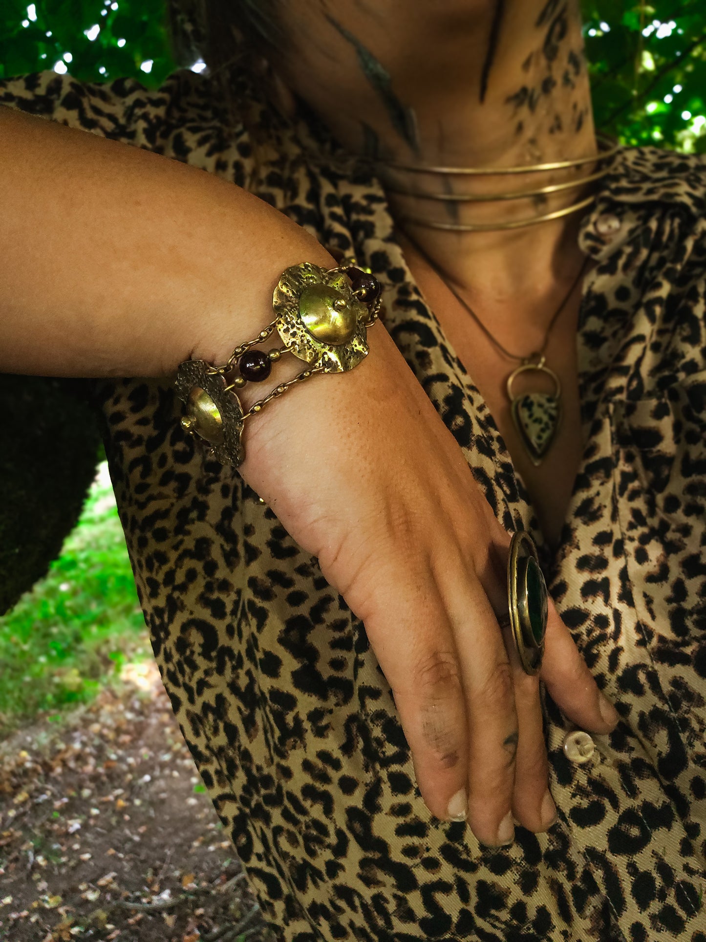 Collection LUGHNASADH 🐆 Bracelet LAMIA