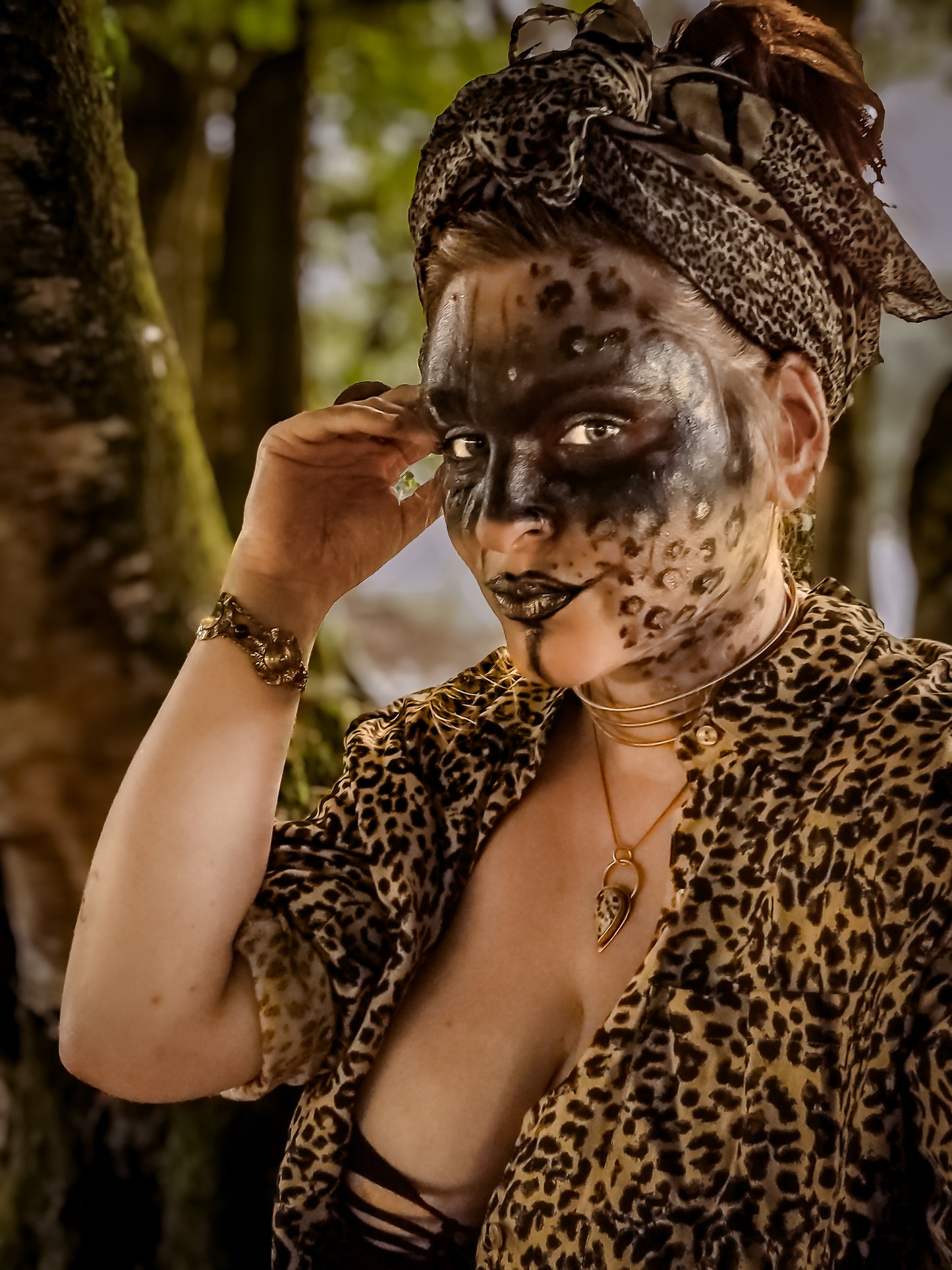 Collection LUGHNASADH 🐆 collier LEO