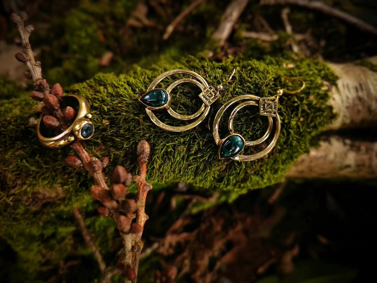 Bague ISIS agate mousse