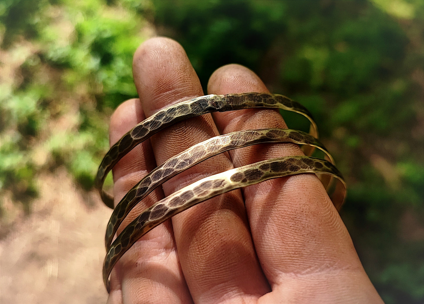 Collection LES MARTELÉS Bracelet Hammer