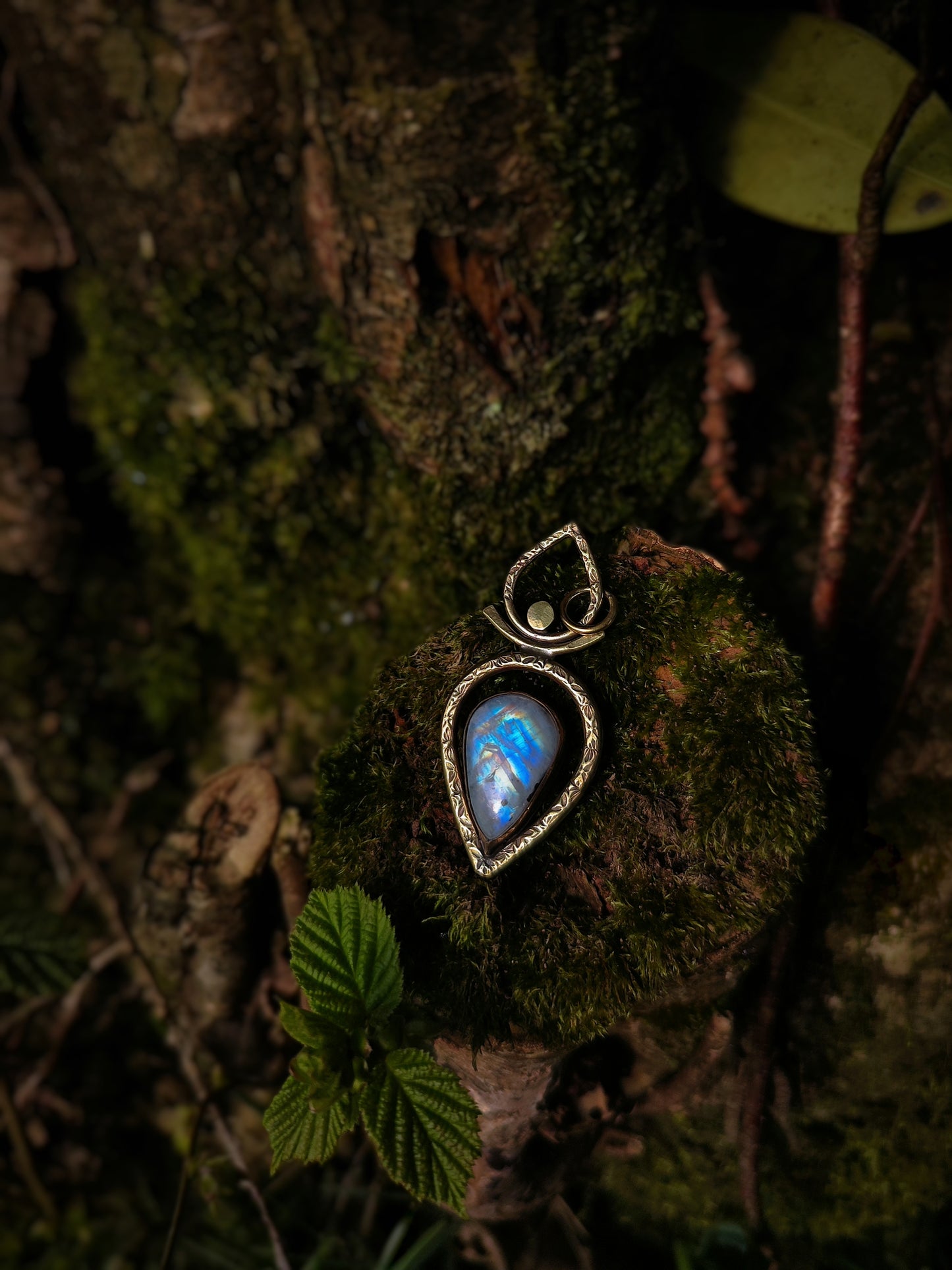 Pendentif GODDESS péristérite