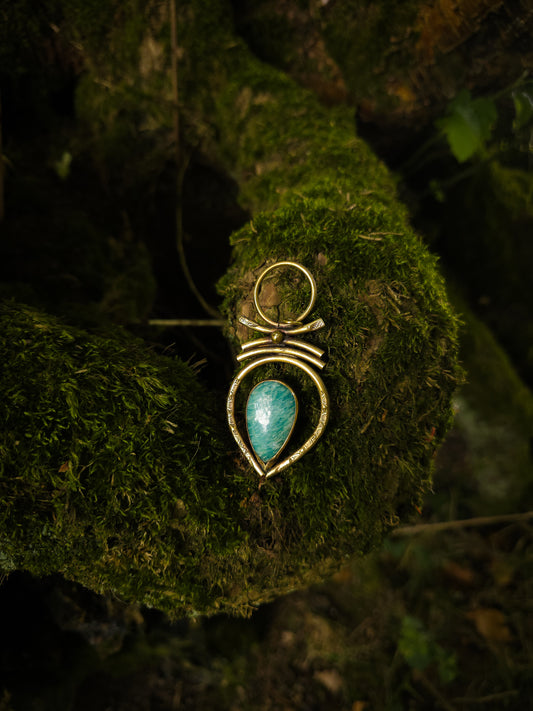 Pendentif GODDESS Amazonite