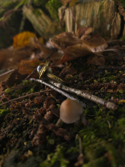 Collection SAMHAIN 🦇 Bague Œil de tigre