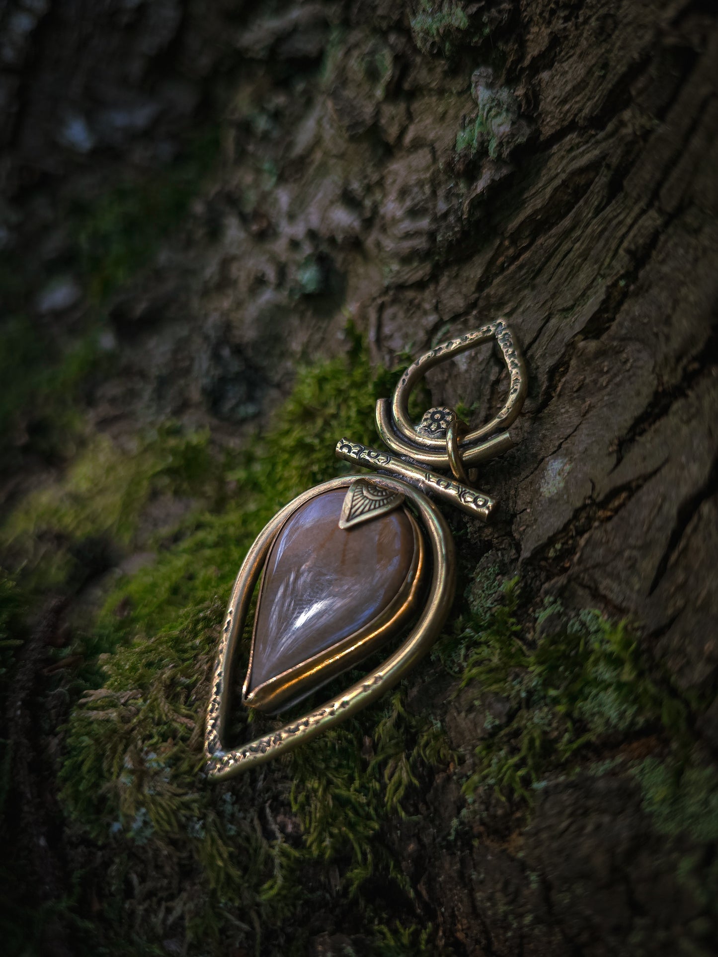 Pendentif GODDESS en jaspe
