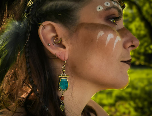 Boucles d'oreilles HALONA