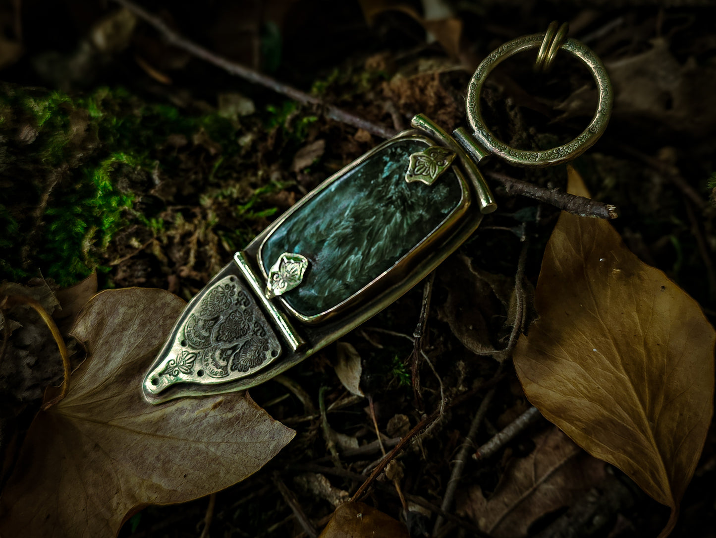 Amulette de méditation Seraphinite
