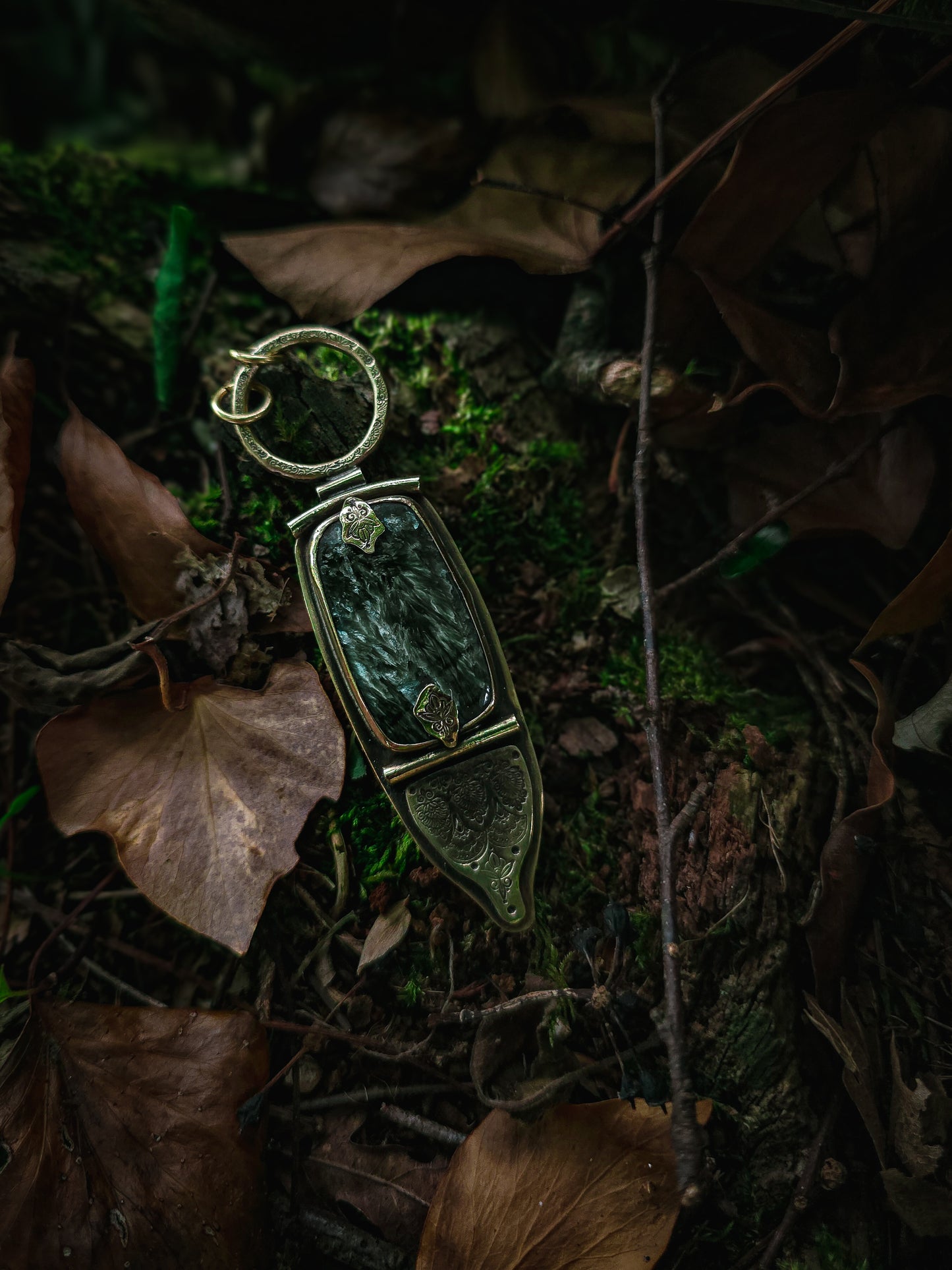 Amulette de méditation Seraphinite