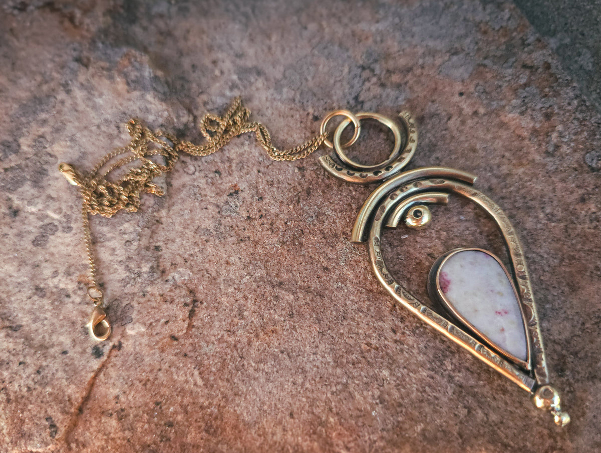 Pendentif GODDESS cobaltocalcite