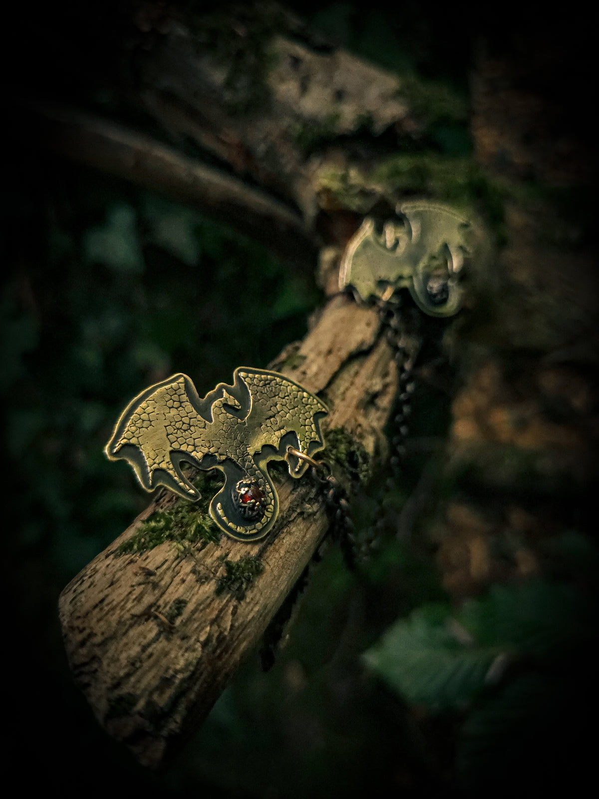 Broche double Dragon