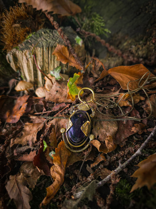 Collection SAMHAIN 🦇 Amulette Scarabée