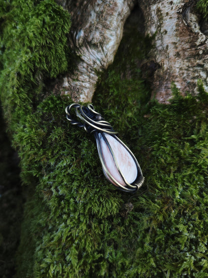 Collection WIRE WRAPPING scolecite