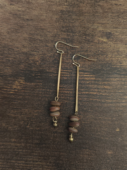 Collection LPG Boucles d'oreilles Twiga acacia