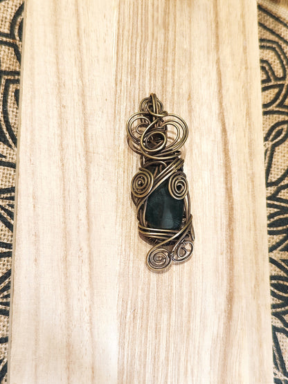 Collection WIRE WRAPPING jade néphrite