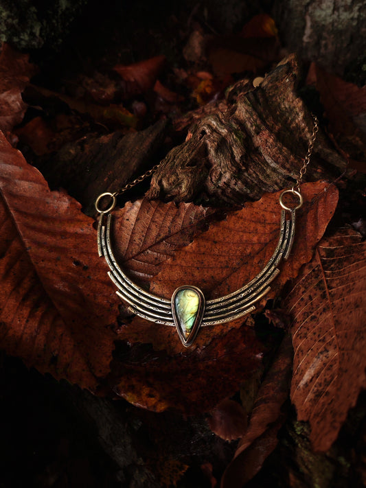 Collection GORGONE Collier Labradorite