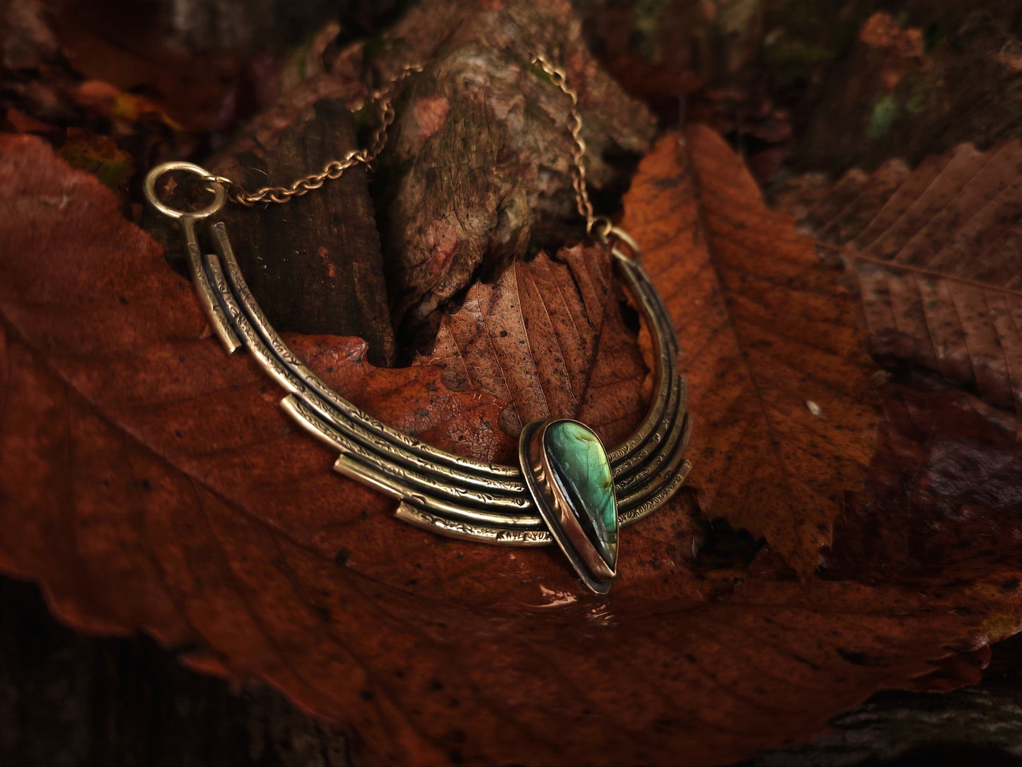 Collection GORGONE Collier Labradorite