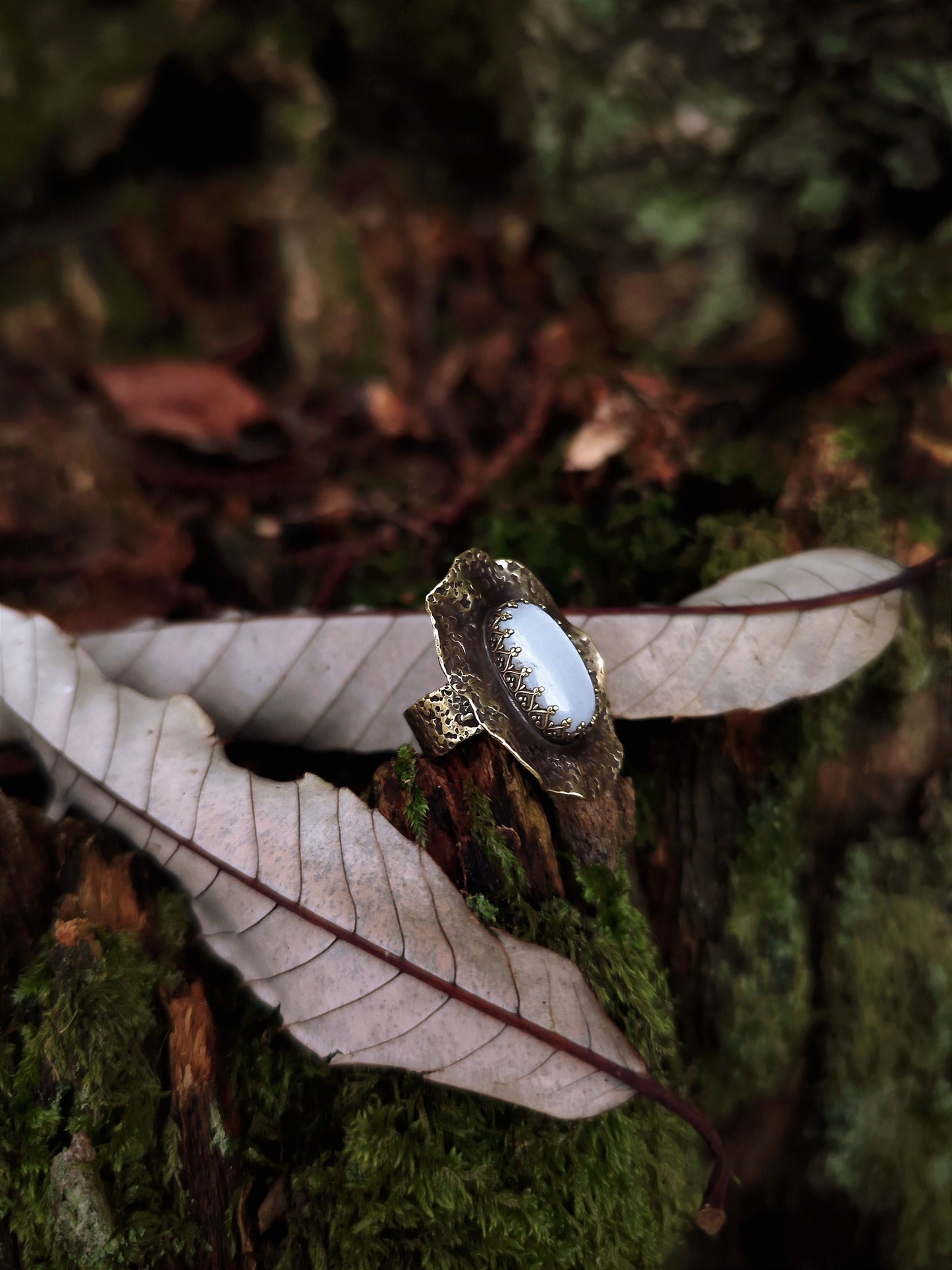 YULE Collection Les Givrés - Bague Panthère des neiges