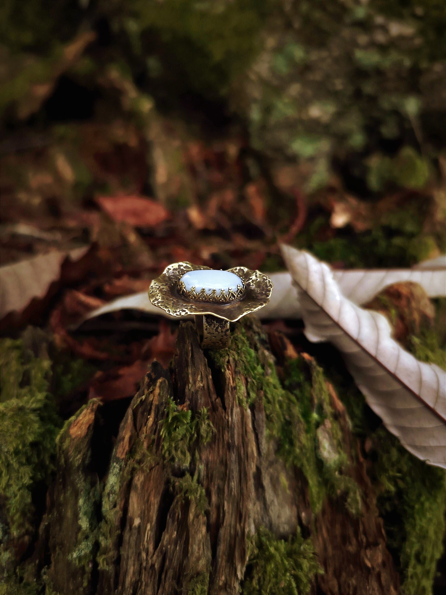 YULE Collection Les Givrés - Bague Panthère des neiges