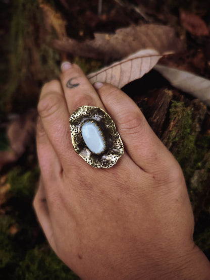 YULE Collection Les Givrés - Bague Panthère des neiges