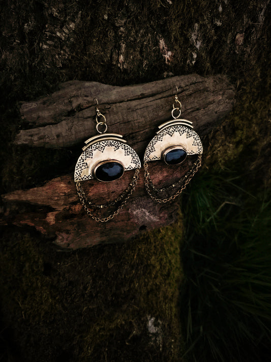 Collection BELTANE ❤️‍🔥 Boucles d'oreilles METZTLI