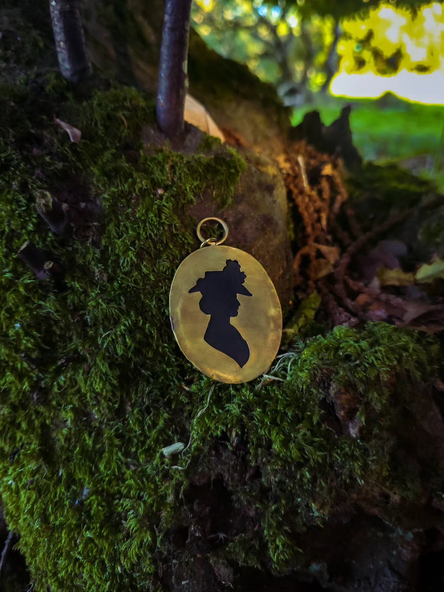 Collection SAMHAIN 🦇 pendentif onyx druzy