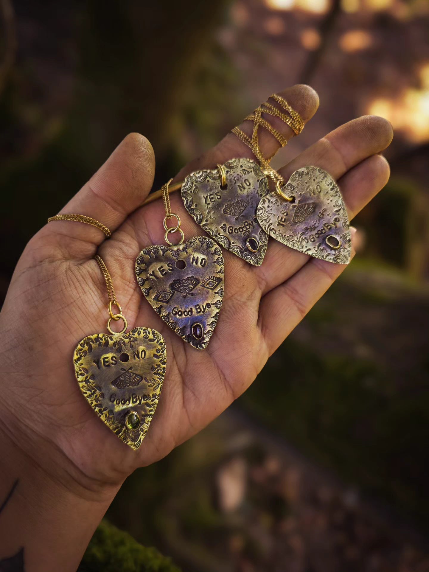 Collection SAMHAIN 🦇 Collier OUIJA