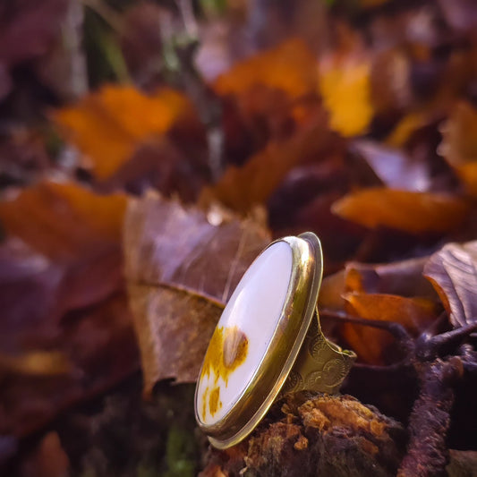 Bague en jaspe- wood