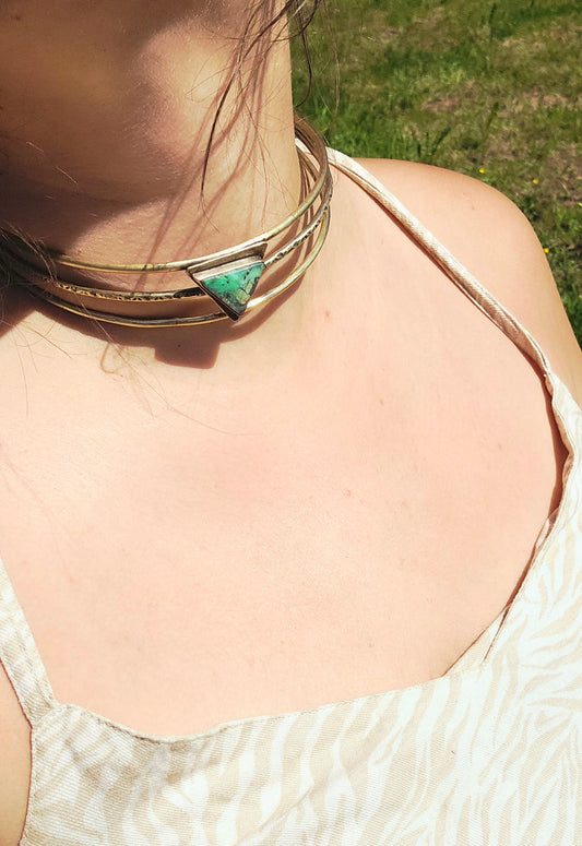 Collier GORGONE triple torque