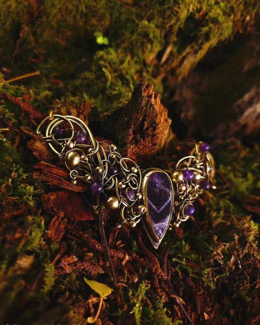 Collection FAIRY collier améthyste