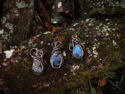 Collection WIRE WRAPPING sodalite